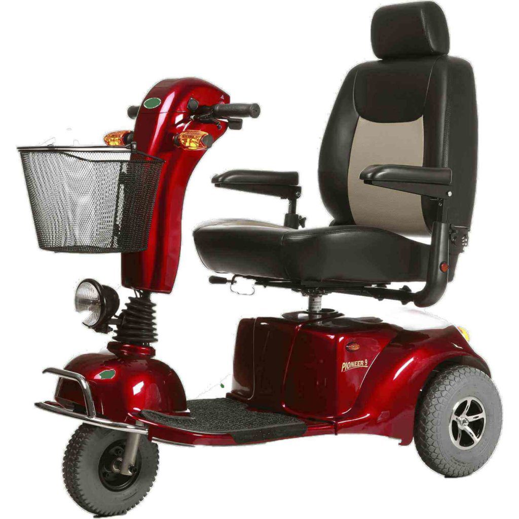 Merits Pioneer 9 Heavy Duty 3 Wheel Mobility Scooter