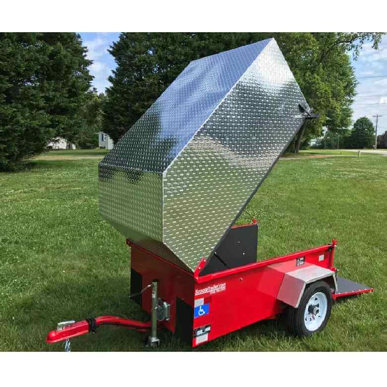 XL Scoota Trailer With Top and Rubber