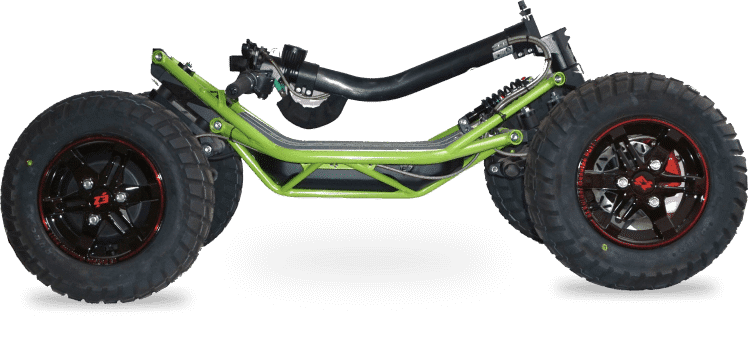 Ezraider lw 4 wheels dual piston