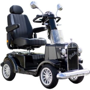 Black Color of Gatsby Vintage Automobile-Style Luxury Mobility Scooter