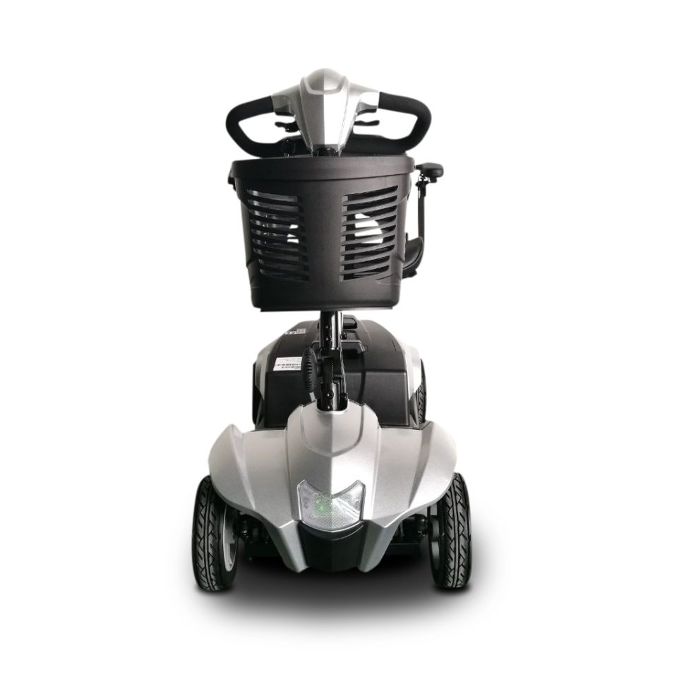 EV Rider CityCruzer Silver Front View