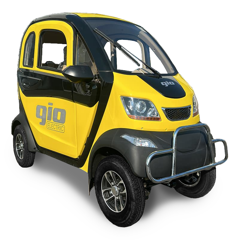 Gio Golf Fully Enclosed Mobility Scooter Color Yellow