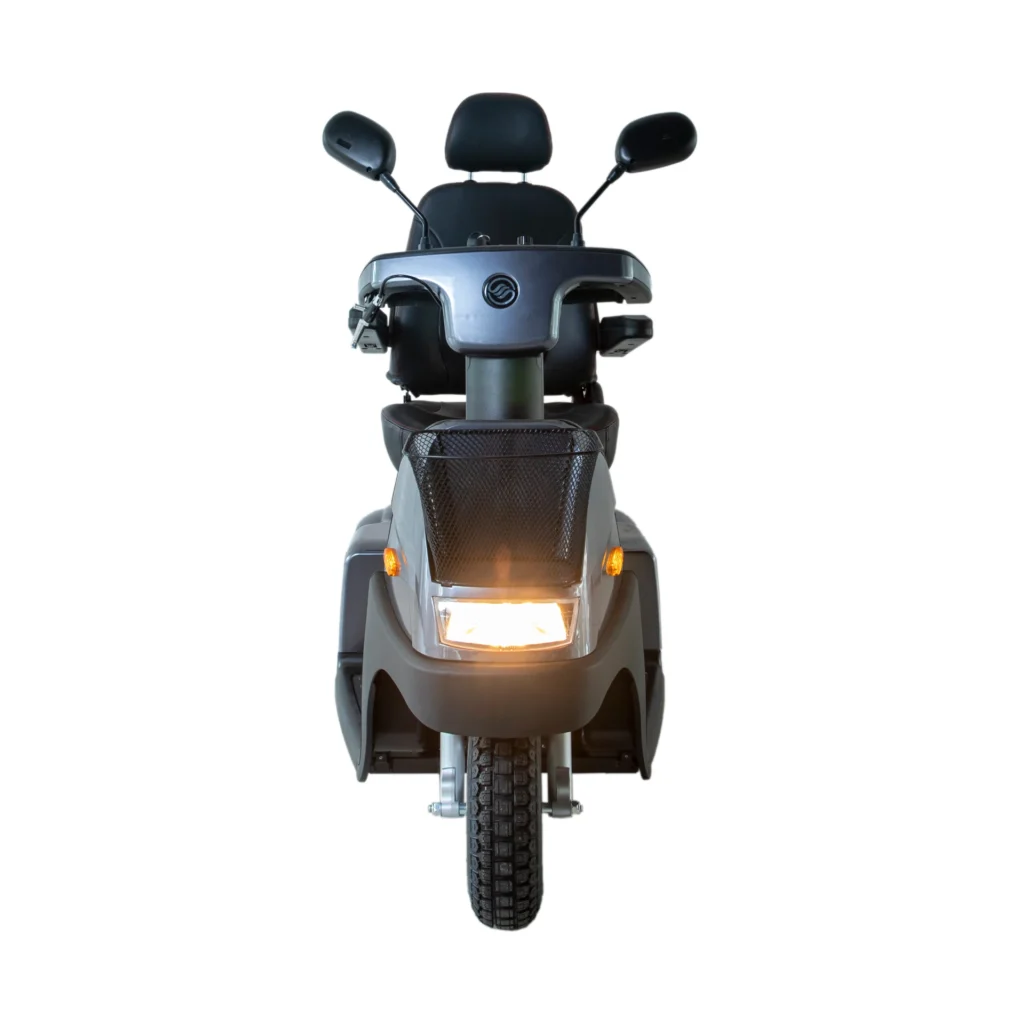 Front View Gray Afiscooter C3 Mobility Scooter