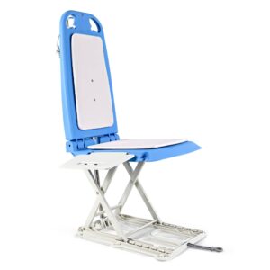 SuperHandy Portable Floor & Bath Lift with Removable Panels (Spa Blue)